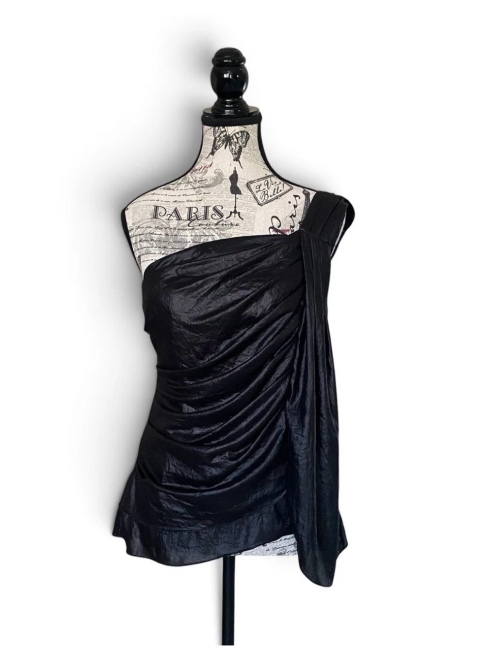 One-Shoulder BCBG Formal Top